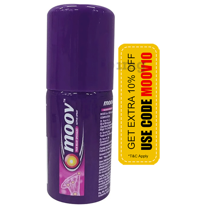 Moov Pain Relief Specialist Active Spray