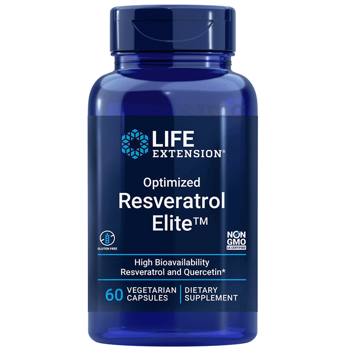 Life Extension Optimized Resveratrol Elite Vegetarian Capsules