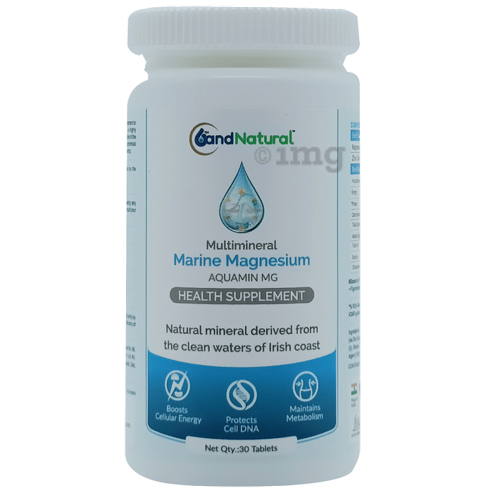 6th and Natural Marine Magnesium Aquamin Mg Tablet