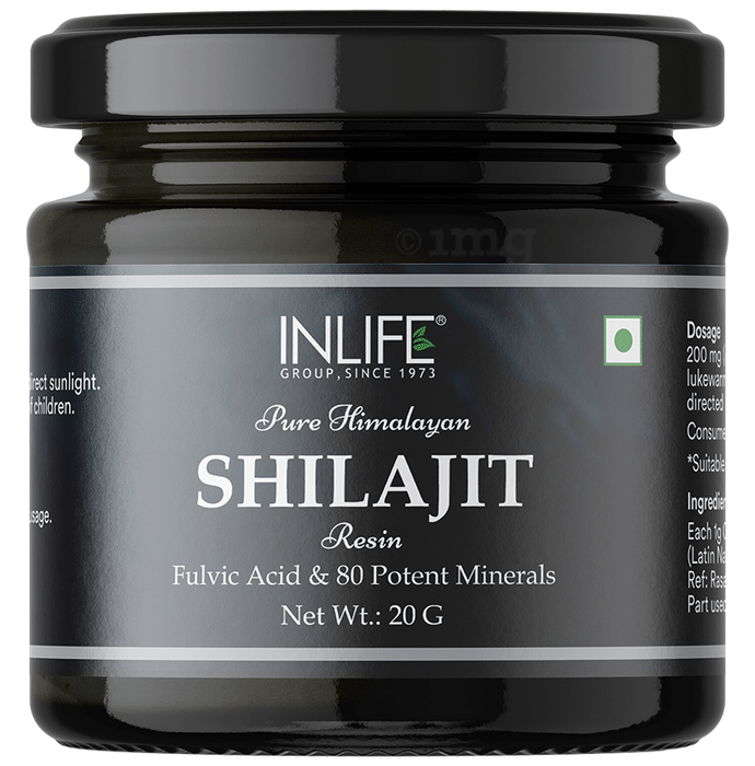 Inlife Pure Himalayan Shilajit Resin