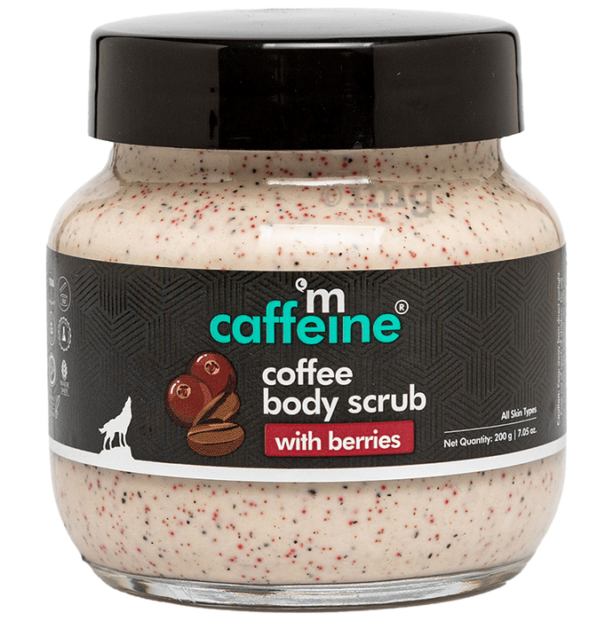 mCaffeine Coffee Body Scrub with Berries