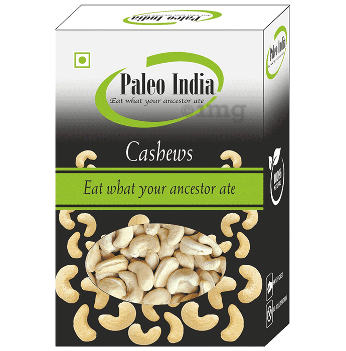 Paleo India Whole Medium Size Cashews W320 Dry Fruits