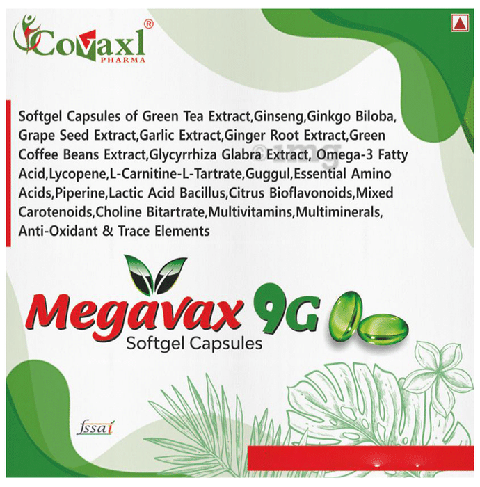 Megavax 9G Softgel Capsule