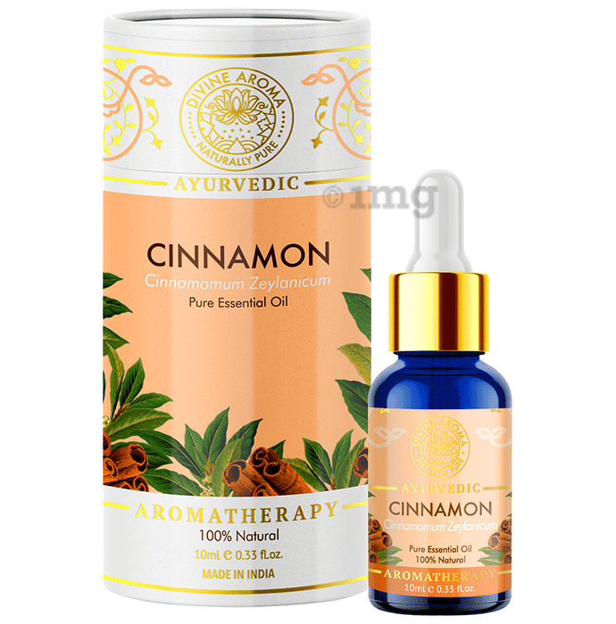 Divine Aroma Ayurvedic 100% Natural Pure Essential Oil Cinnamon