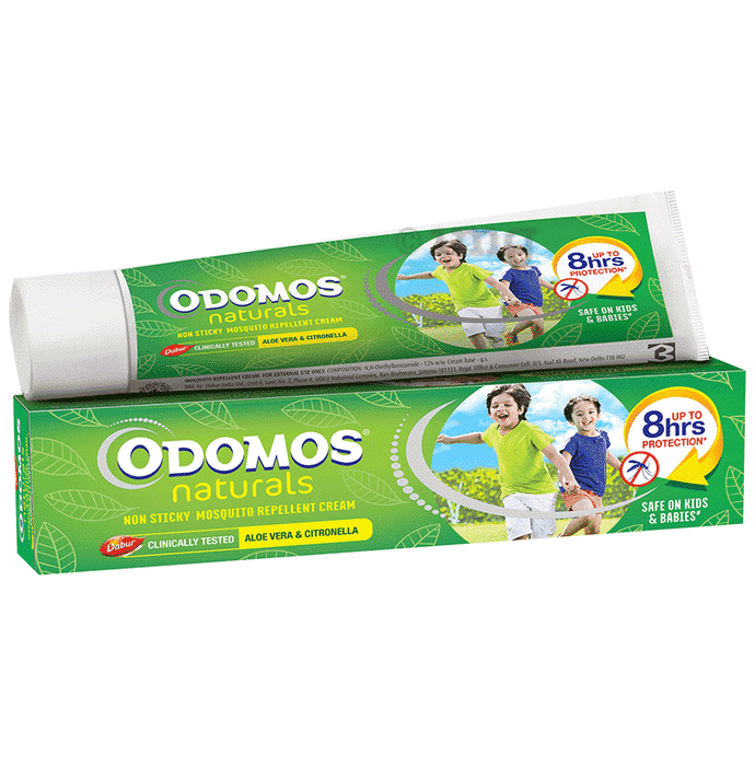 Odomos Naturals Non-Sticky Mosquito Repellent Cream