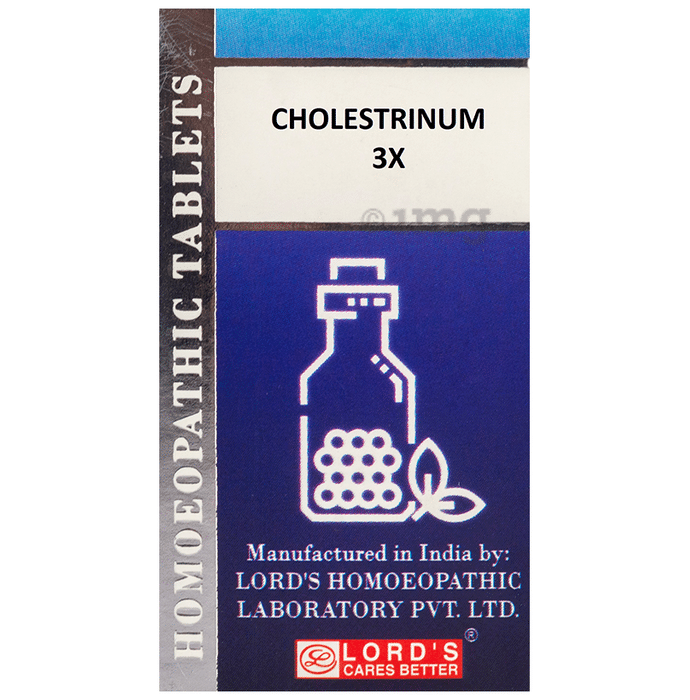 Lord's Cholestrinum Trituration Tablet 3X