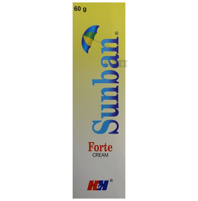 Sunban Forte Cream | Broad Spectrum SPF 50+ for UVA/UVB Protection