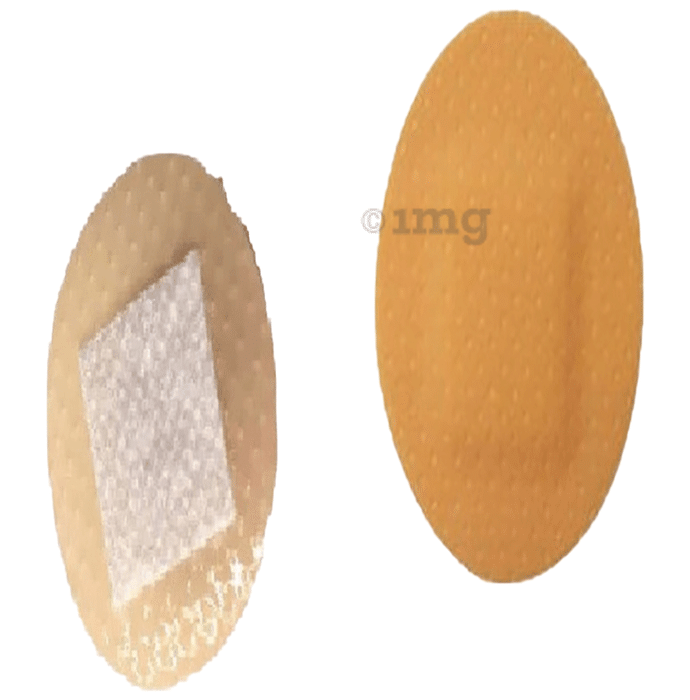 Agarwals Mediplast Round Plastic Spot Bandage Adhesive  Strip