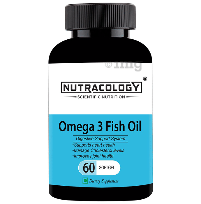 Nutracology Omega 3 Fish Oil Softgel