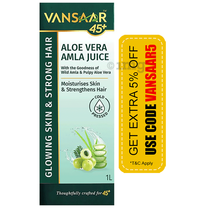 Vansaar 45+ Aloe Vera Amla Juice