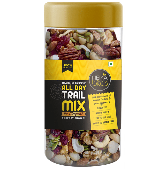 Heka Bites Healthy & Delicious All Day Trail Mix
