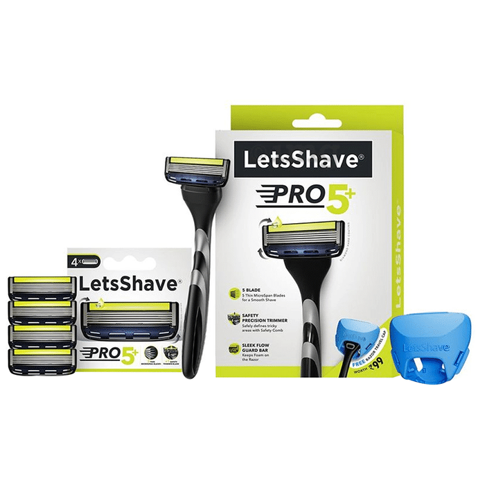 LetsShave Pro 5+ Razor Shaving Kit