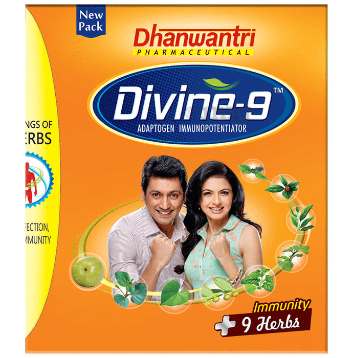 Dhanwantari Pharmaceutical Divine-9 Adaptogen Immunopotentiator Powder