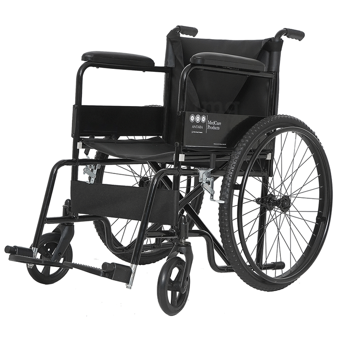 Antara Wheel Easy Wheelchair Black