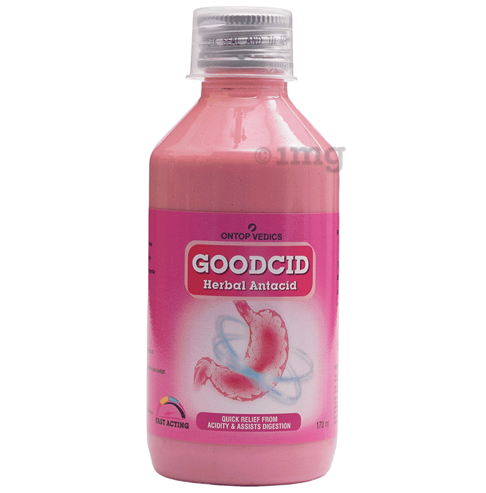 Ontop Vedics Goodcid Herbal Antacid Buy bottle of 170 ml Liquid at