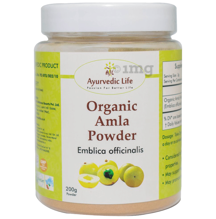 Ayurvedic Life Organic Amla Emblica Officinalis Powder