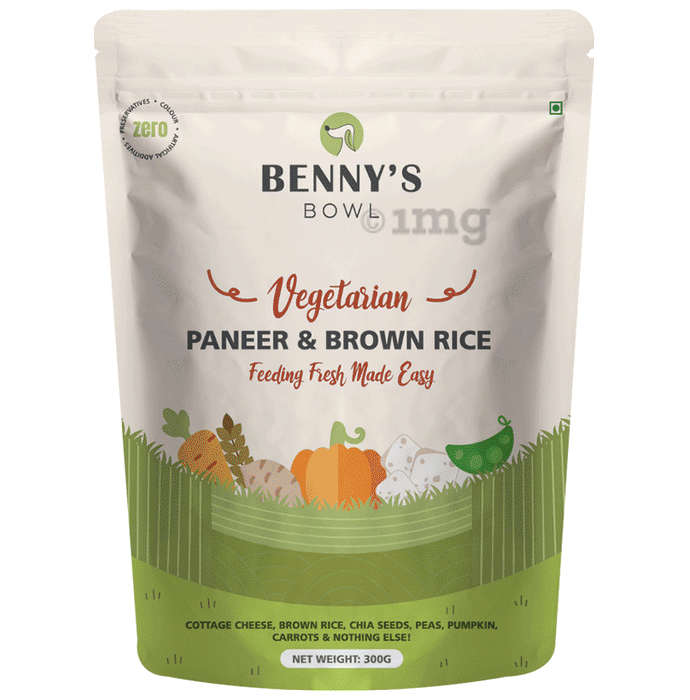 Bennys Bowl Paneer and Brown Rice(300gm Each)