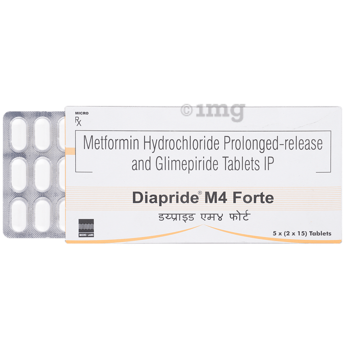Diapride M4 Forte Tablet PR