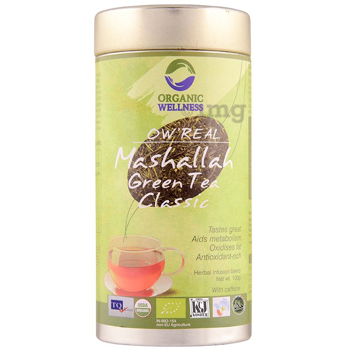 Organic Wellness OW' REAL Mashalla Green Tea Classic Infusion Blend