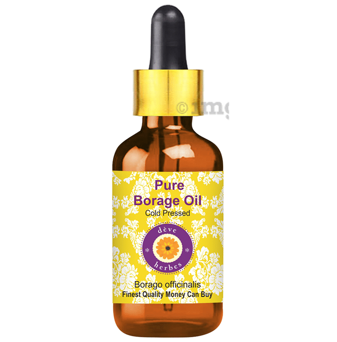 Deve Herbes Pure Borage  Oil with Dropper