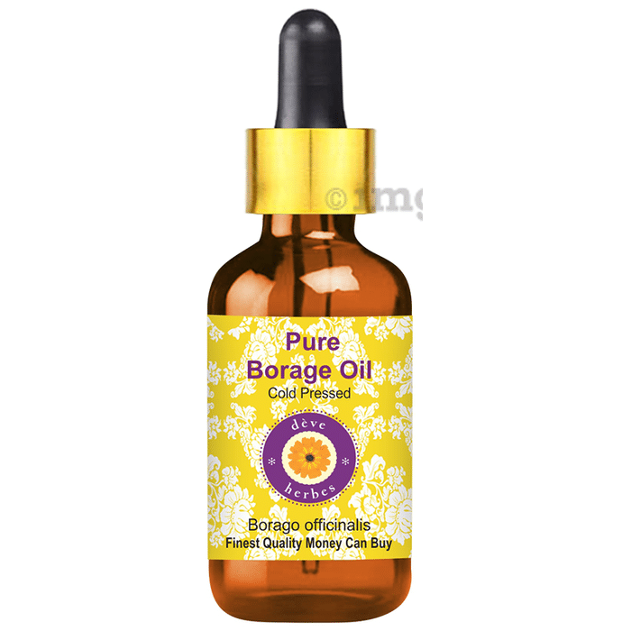 Deve Herbes Pure Borage  Oil with Dropper