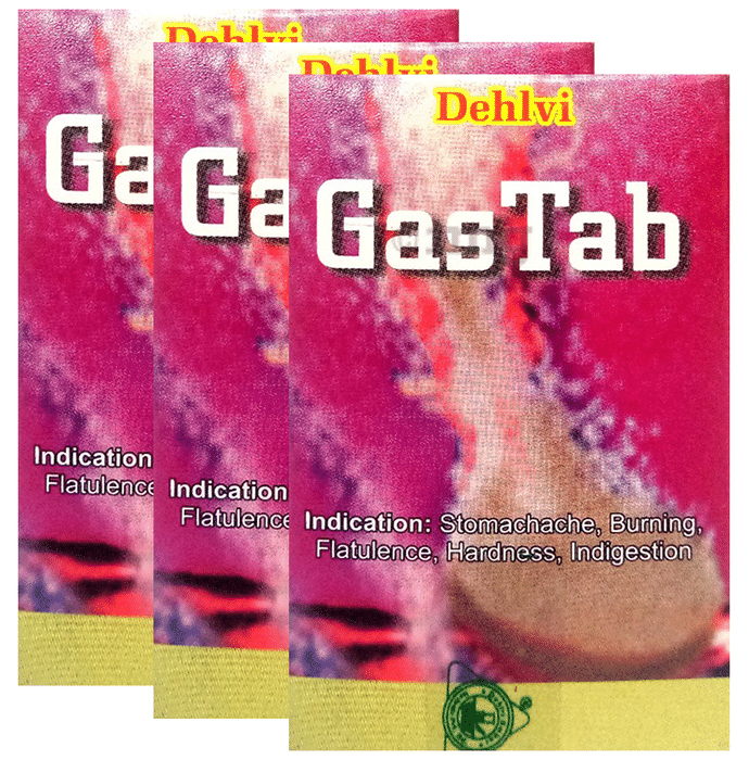 Dehlvi Gas Tab (50 Each)