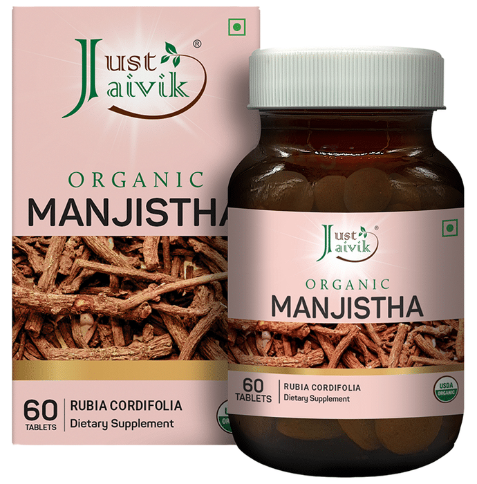 Just Jaivik Organic Manjistha Tablet