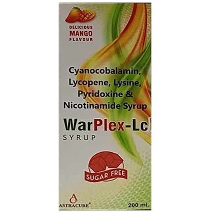 Warplex-LC Syrup Delicious Mango Sugar Free