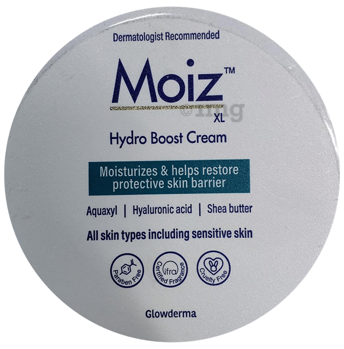 Moiz XL Hydro Boost Cream |  For All Skin Types Including Sensitive Skin | Paraben-Free