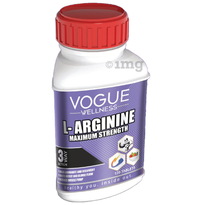 Vogue Wellness L-Arginine Tablet (120 Each)