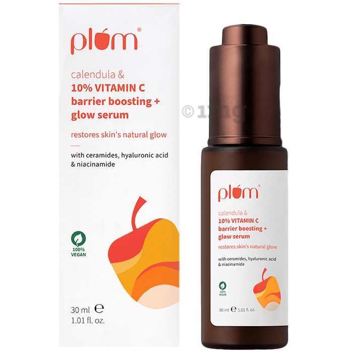 Plum Calendula & 10% Vitamin C Barrier Boosting + Glow Serum
