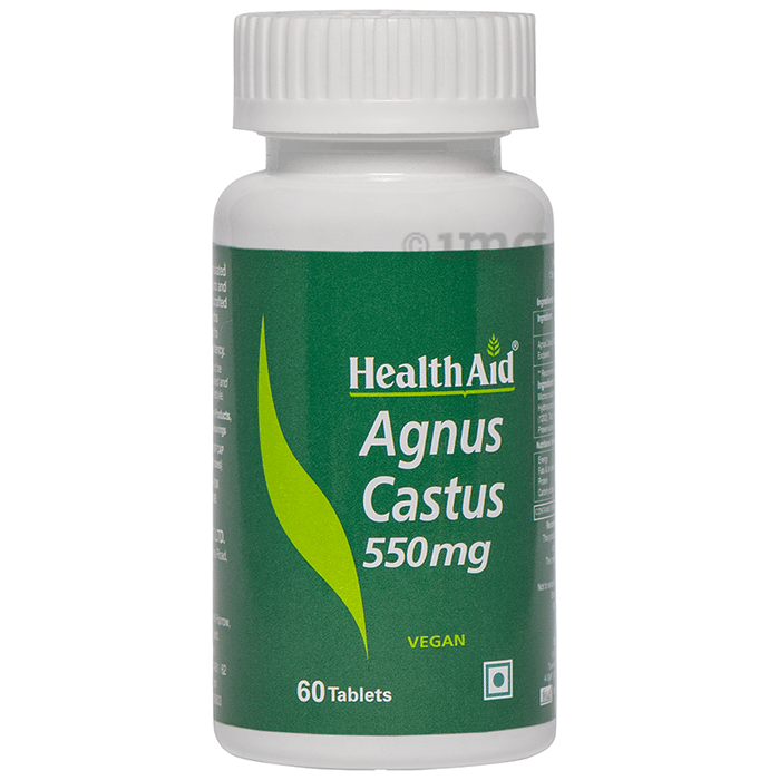 HealthAid Agnus Castus 550 mg Tablet