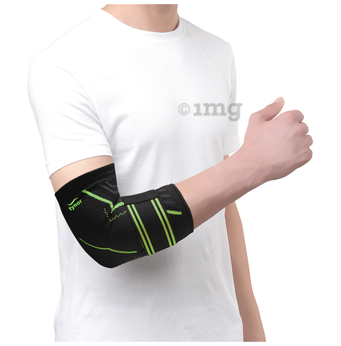 Tynor Elbow Support Air Pro Black & Green Small