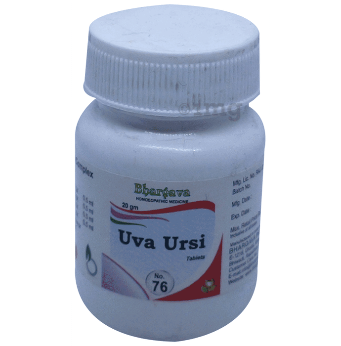 Bhargava Uva Ursi No.76 Tablet