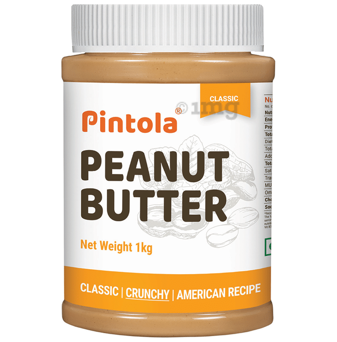 Pintola Classic Peanut Butter American Recipe Crunchy