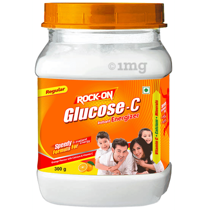 Rock On Glucose-C Orange Powder