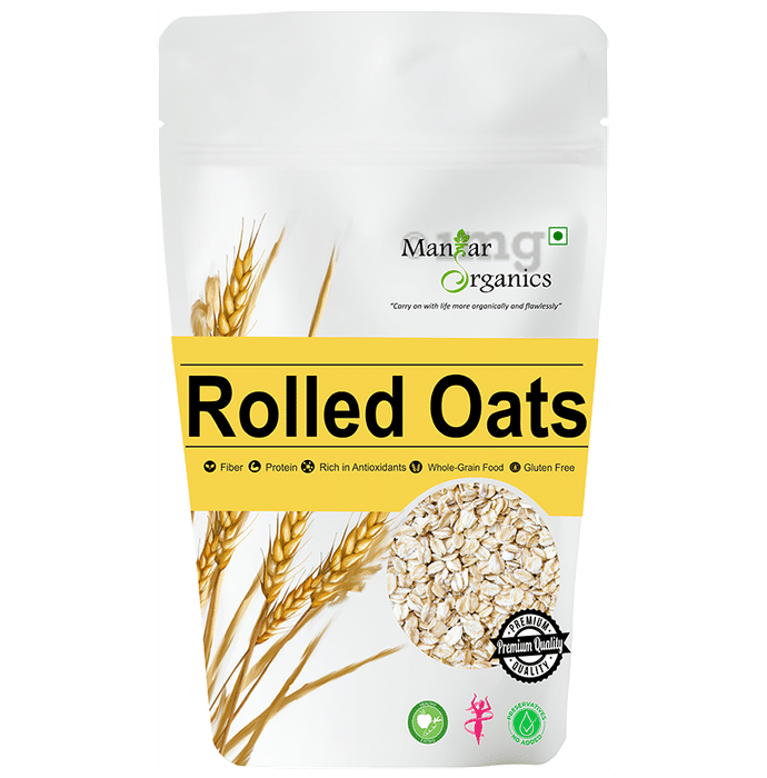 ManHar Organics Rolled Oats (1kg Each)