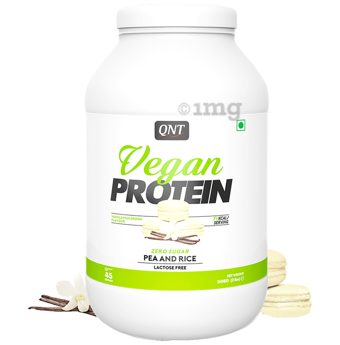 QNT Vegan Protein Powder Vanilla Macaroon