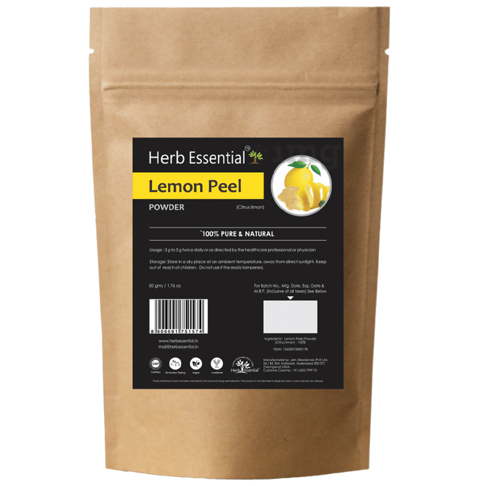 Herb Essential Lemon Peel Powder