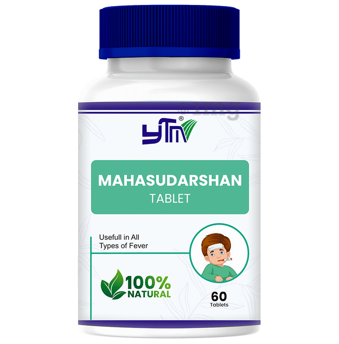 YTM Mahasudarshan Tablet Is Useful in all Types of Fever | Reduces Pain | Cold Cough
