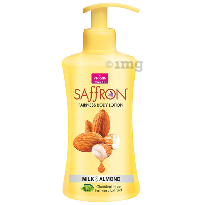 Vi-John Saffron Fairness Body Lotion Milk & Almond