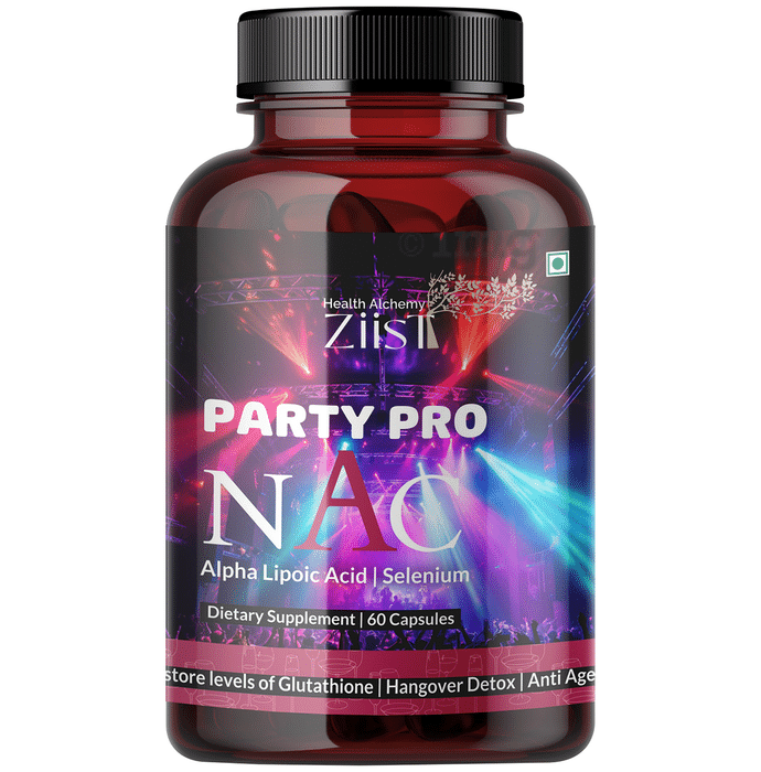 Ziist Party Pro NAC Alpha Lipoic Acid | Selenium Capsule
