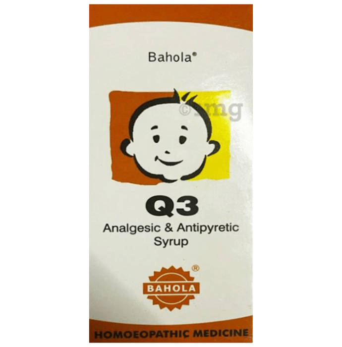 Bahola Q3 Analgesic & Antipyretic Syrup (60ml Each) Bottle