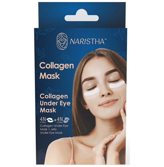 Naristha Collagen Under Eye Mask + Jelly Under Eye Mask (4 Each)