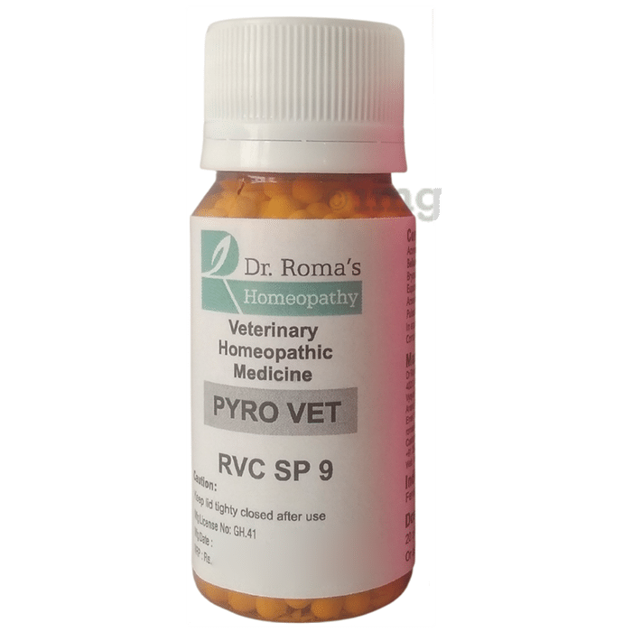 Dr. Romas Homeopathy RVC SP 9 Pyro Vet Globules