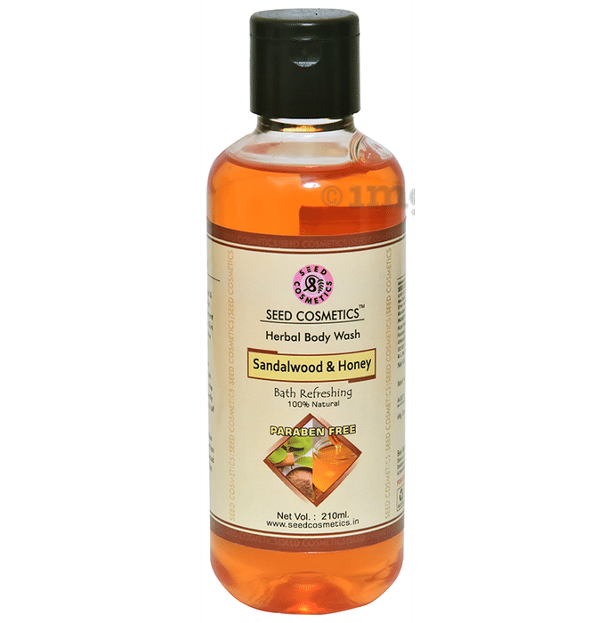Seed Cosmetics Sandalwood & Honey Body Wash