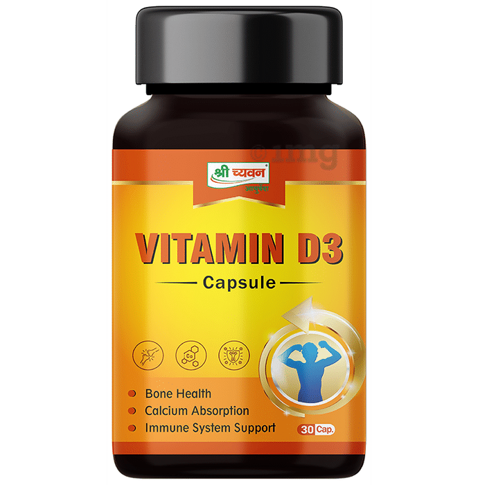 Shri Chyawan Vitamin D3 Capsule