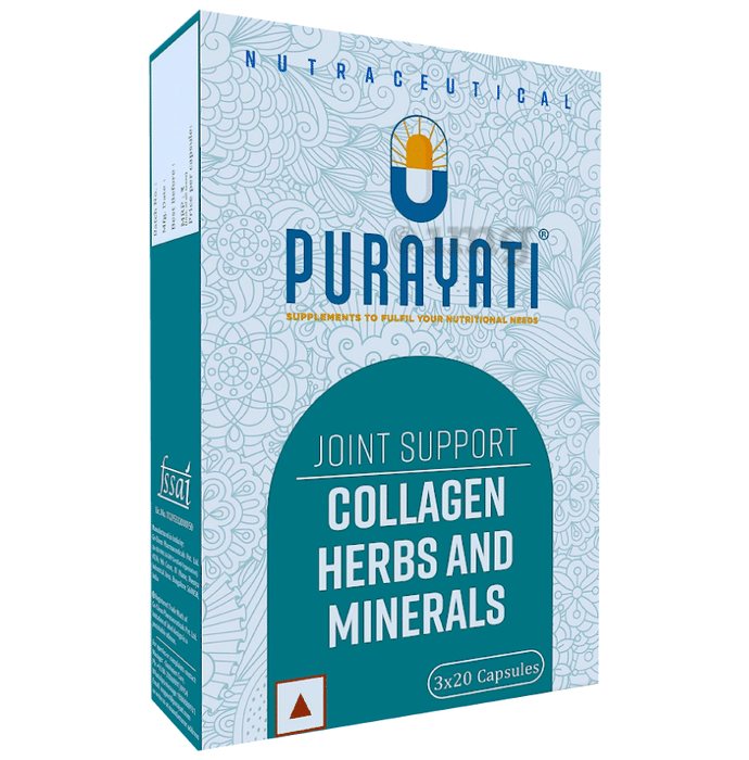 Purayati Joint Support Collagen Herbs and Minerals Capsule