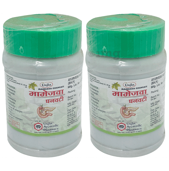 Unjha Mamejava Ghanvati Tablet (40 Each)
