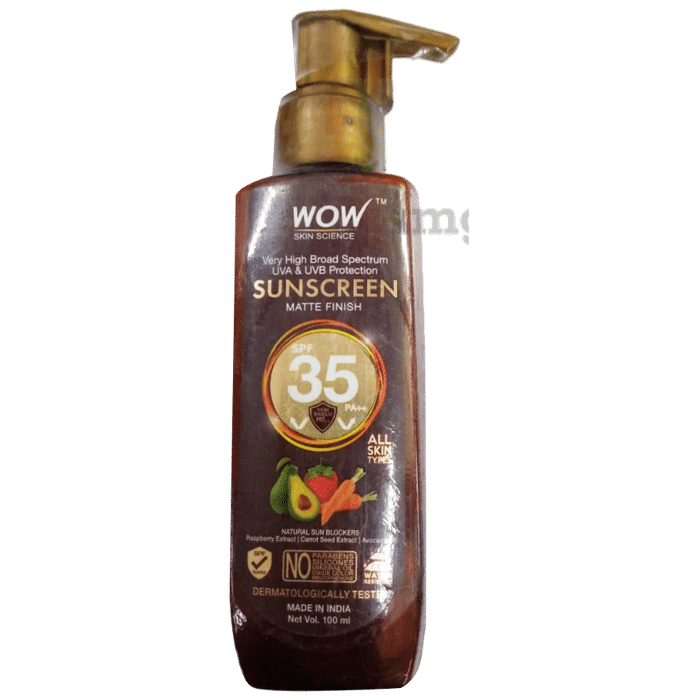 WOW Skin Science Sunscreen SPF 35 PA++